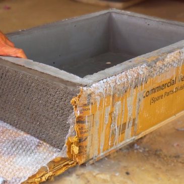 Amazing Concrete Garden Boxes